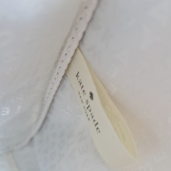 RARE Kate Spade NY Rosaline Bow Black & White Leather Satchel Shoulder B… - Picture 10 of 16